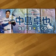 中島卓也 ハローキティ コラボタオル