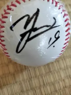 オリックス山岡　直筆サイン入りボール