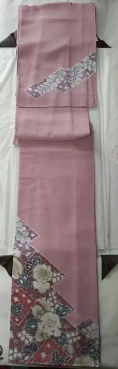 ★辻が花 訪問着　ピンク★