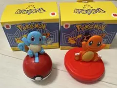 マクドナルド　ハッピーセット　ポケモン ゼニガメ ヒトカゲ フィギュアセット