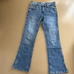 ZARAキッズ　ブーツカットデニム 13-14サイズ