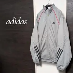 adidas シャカシャカウインドブレーカー トラックジャケット 3ストライプ