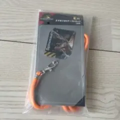 ジェラシック・ワールド　フリューくじ　E賞　スマホショルダーストラップ オレンジ