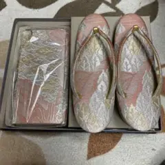 美品　草履とバッグのセット