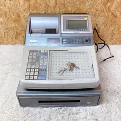 ① CASIO TK-8100 レジスター　鍵付き