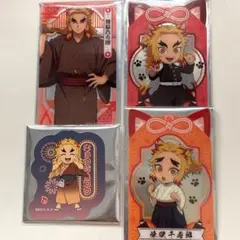 鬼滅の刃 ナムコ namco クリアカード 花火大会 ステッカー 煉獄杏寿郎