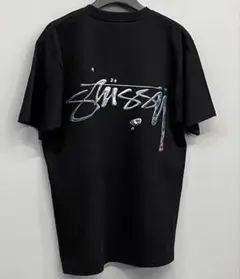Stussy ブラック Tシャツ M