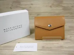 マッキントッシュフィロソフィー 定価9900円 牛革ミニ財布 札収納可能小銭入れ