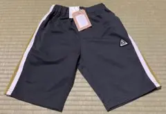 【新品】子供服　ハーフパンツ　サイドストライプ グレー　120