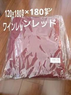 新品＊玄関マット＊ワインレッド＊120×180㌢