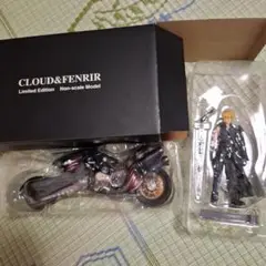 CLOUD&FENRIR 限定版フィギュアとバイクセット FINAL FANTASY VII 7 Advent Children Limited Edition Cloud