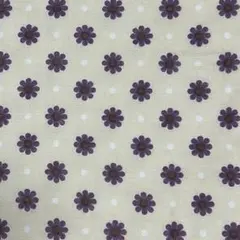 ダブルガーゼ生地　フラワーＩ　生地巾×60センチ