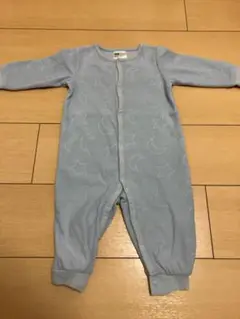 H&M エイチアンドエム　星と月柄　ロンパース カバーオール　70