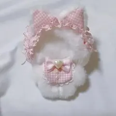 ぬい服 10cm 11cm12cm ちびぐるみ ピンク 着ぐるみ にじぱぺっと