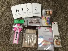 結婚式小物類　テーブルナンバーなど