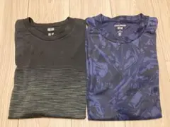ユニクロ ドライEXクルーネックT 2枚セット Meguru Yamaguchi