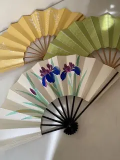 扇子　3個　舞扇子　舞踊　着物　和装　小物