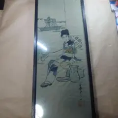 【新品】絵絹額（絵絹張り済）太子判　主に日本画にどうぞ 絵絹額（絵絹張り・ドーサ引済）太子判 主に日本画にどうぞ