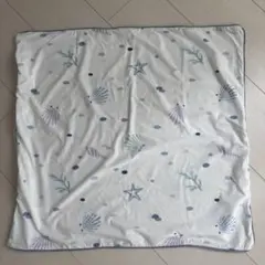 座布団カバー 貝殻と星のデザイン 55x59cm 2枚セット