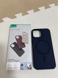 ESR iPhone 15 Cloud Series ケース ダークブルー