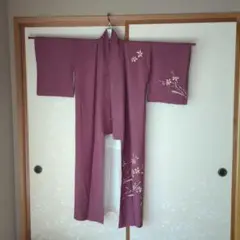 紋付訪問着