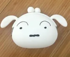 クレヨンしんちゃん シロ シリコンがま口ポーチ