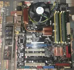 P5K-E/WIFI-AP　Q9550、E8400　メモリ4GB　LGA775