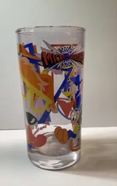 ディズニーランド　ミクロアドベンチャーガラスコップ　レトロ