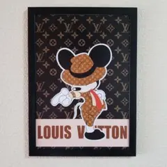 Mickey VUITTON アートポスター(パロディー)