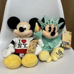 【現地購入】NY ミッキー & ミニー ぬいぐるみ