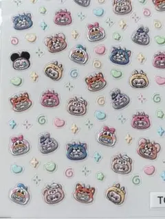 ラブブ5Dネイルシール①