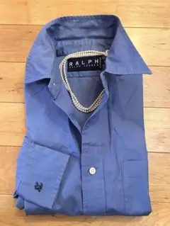 ラルフローレン ブルー　シャツ