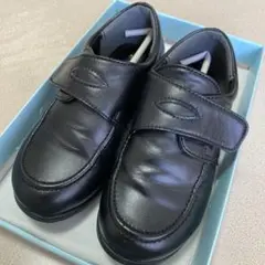フォーマル　シューズ　19.0　黒　冠婚葬祭　ハヤシ帽子（株）製品　男の子