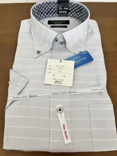 新品　メンズ半袖ワイシャツ【Mサイズ】　2枚セット