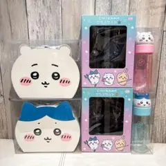 『新品未開封』ちいかわプライズ雑貨6点まとめ♪グラス トランク お顔マイボトル⭐︎
