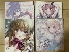 きのこのみ　トレーディングミニ色紙　まとめ売り　５枚　kinokonomi