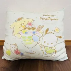 【ラストワン賞】 ポチャッコ ポムポムプリン クッション サンリオ当たりくじ