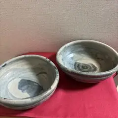 信楽焼き　中鉢2個セット