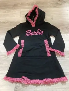 Barbie フード付きパーカー ワンピース120cm bank kid未使用