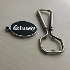 Stussy キーホルダー＆HUF カラビナ　セット売り