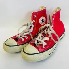 CONVERSE ALL STAR　スニーカー　HIハイカット　赤
