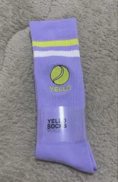 yellow ソックス　星あや