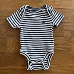 baby GAP ストライプロンパース 0-3ヶ月