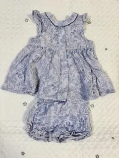 bebe花柄ワンピースとショートパンツセット 90