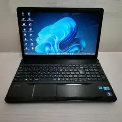 Sony Vaio CPU i5 Win11PRO SSD 128GB 搭載!!