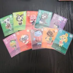 どうぶつの森 amiibo 10枚セット ②