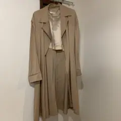 【値下げ】ラウンジドレス Loungedress トレンチコート