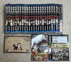 鬼滅の刃 全巻+零巻,公式ファンブック弐,20巻特装版ポストカード