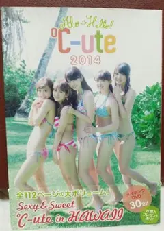 アロハロ ℃-ute 2014 写真集 矢島舞美　鈴木愛理　中島早貴 DVD