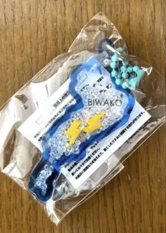 滋賀　琵琶湖　びわこ　アクリル　キーホルダー　イナズマ　ロック